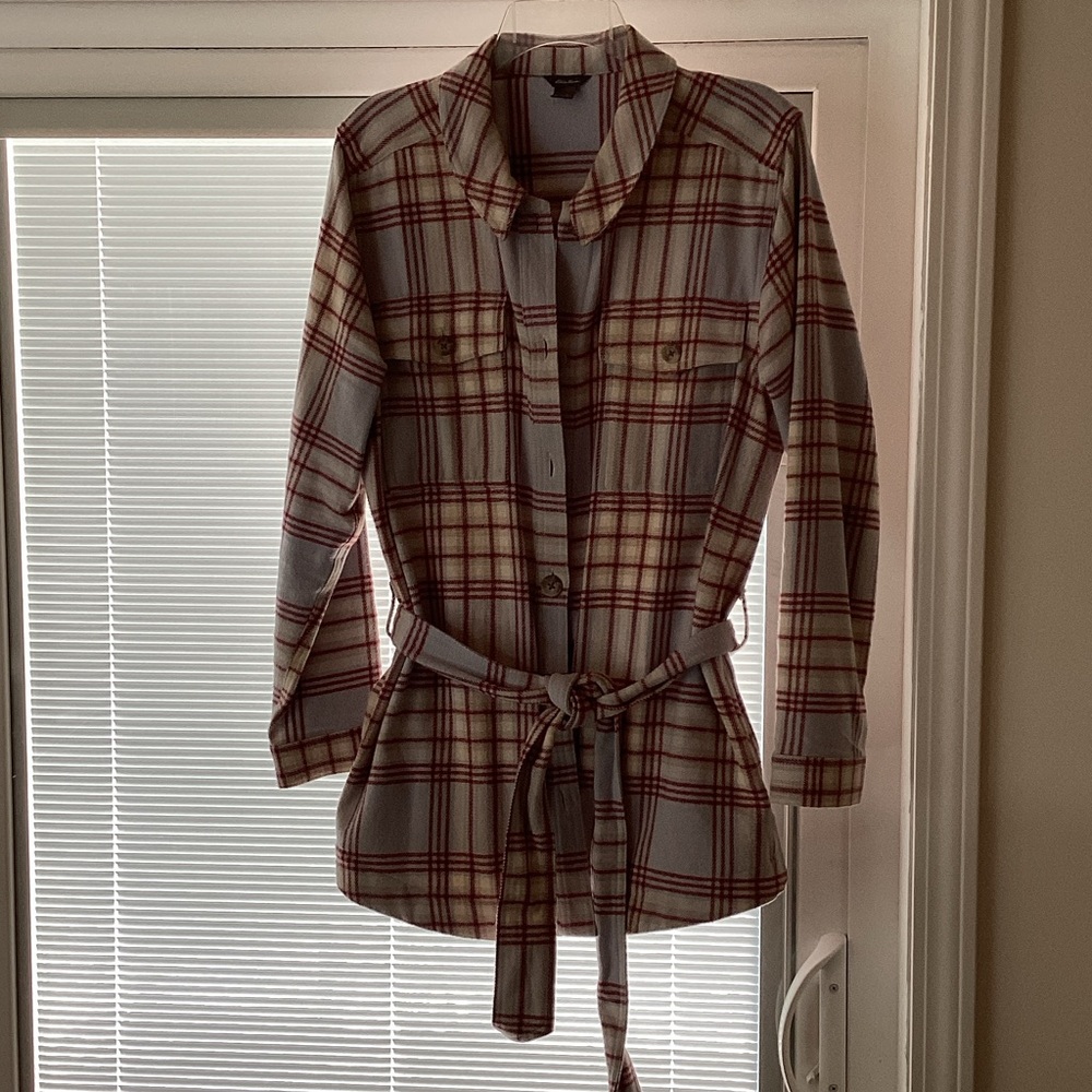 Super cute belted Shacket